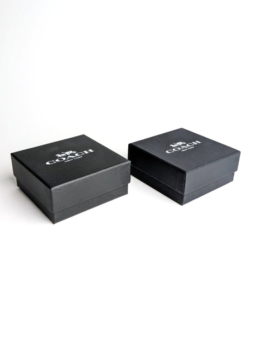 Coach Small Black Gift Boxes - set of 2